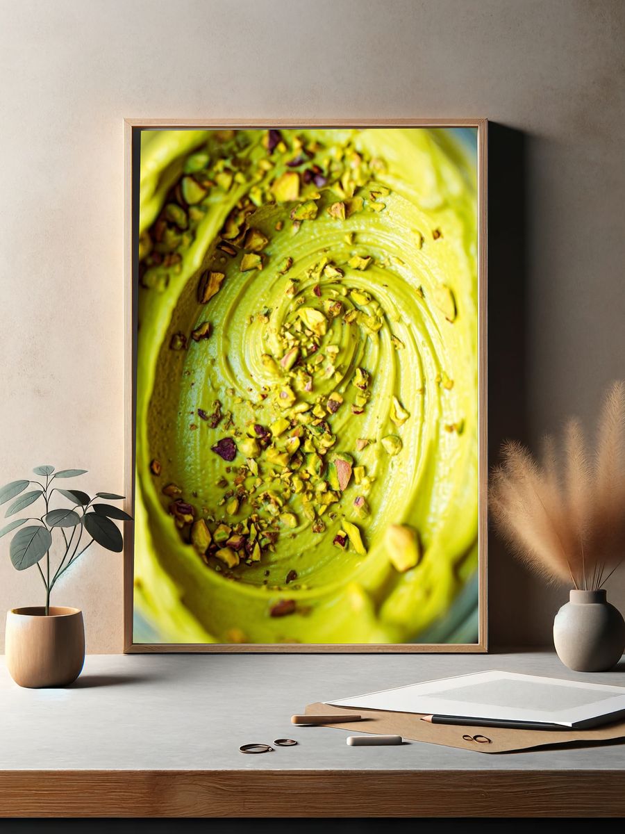 Pistachio Cream — Food Print. — room view 2