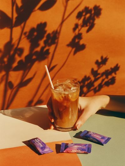 Iced Coffee and Treats — Food & Drink Print. poster print