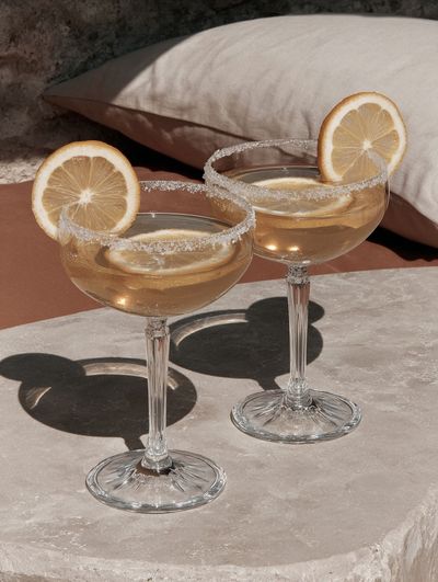 Cocktails with Lemon — Food & Drink Print. poster print