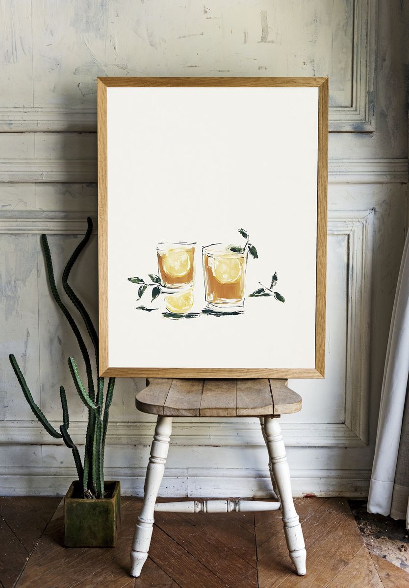 Lemonade Drinks — Food & Drink Print room preview