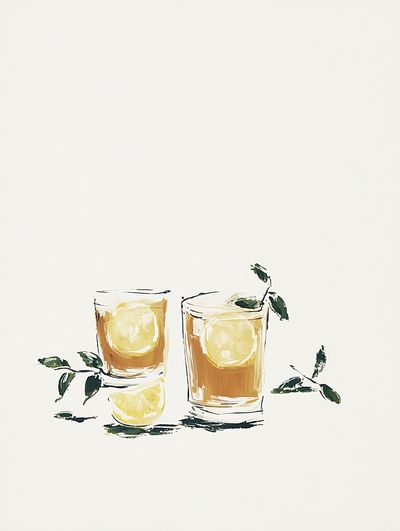 Lemonade Drinks — Food & Drink Print. poster print
