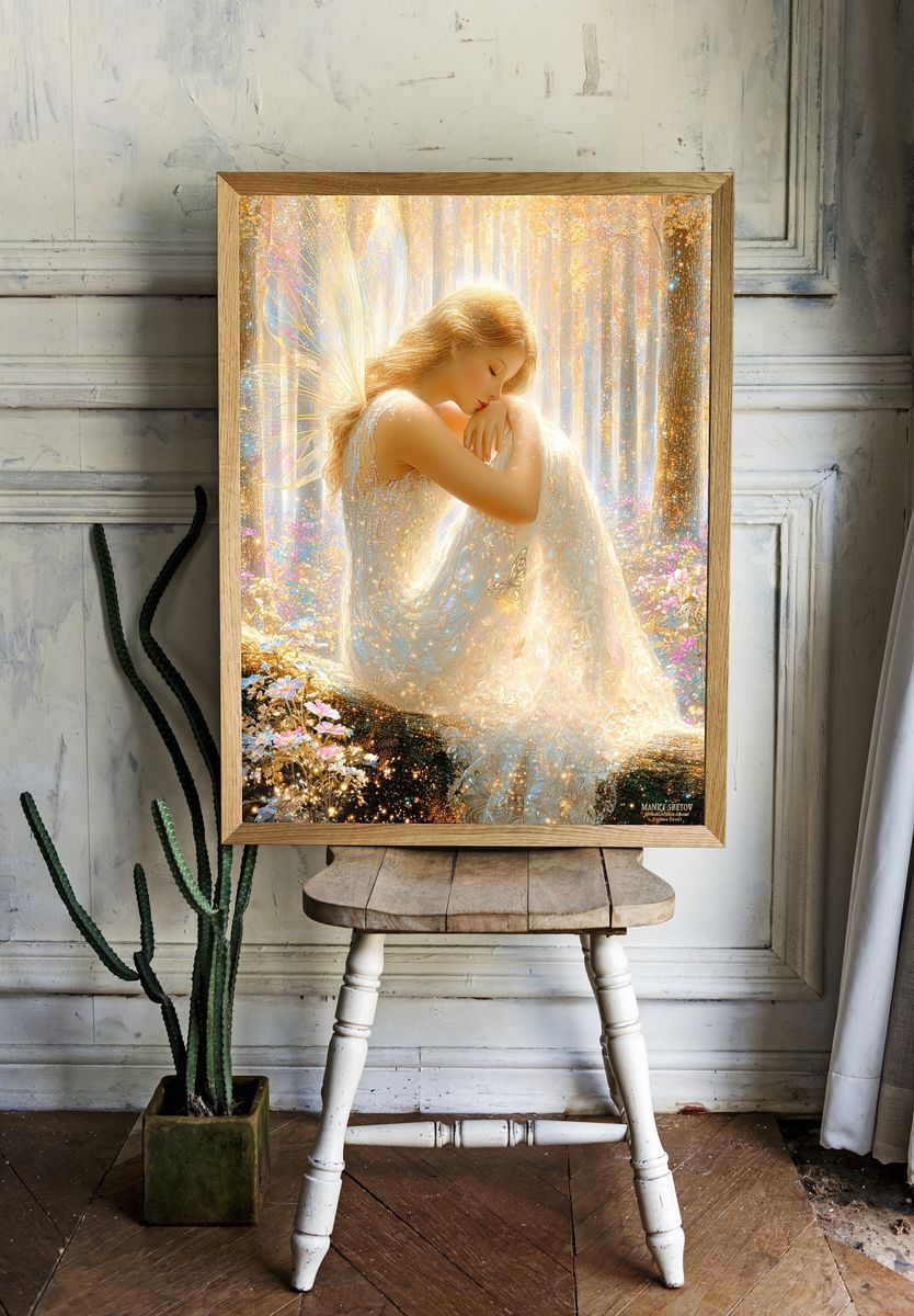 Enchanted Fairy Dreams — Fantasy Print. room preview