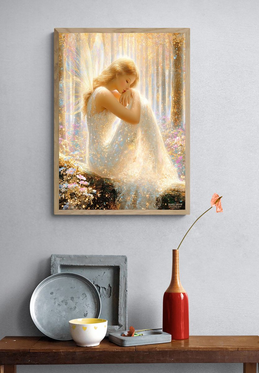 Enchanted Fairy Dreams — Fantasy Print. — room view 3