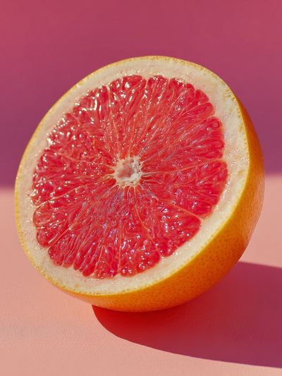 Grapefruit Slice — Food Print. poster print