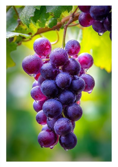 Fresh Grapes — Food Photography Print. poster print