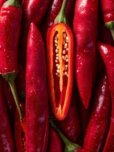 Red Chili Peppers — Food Print. poster print