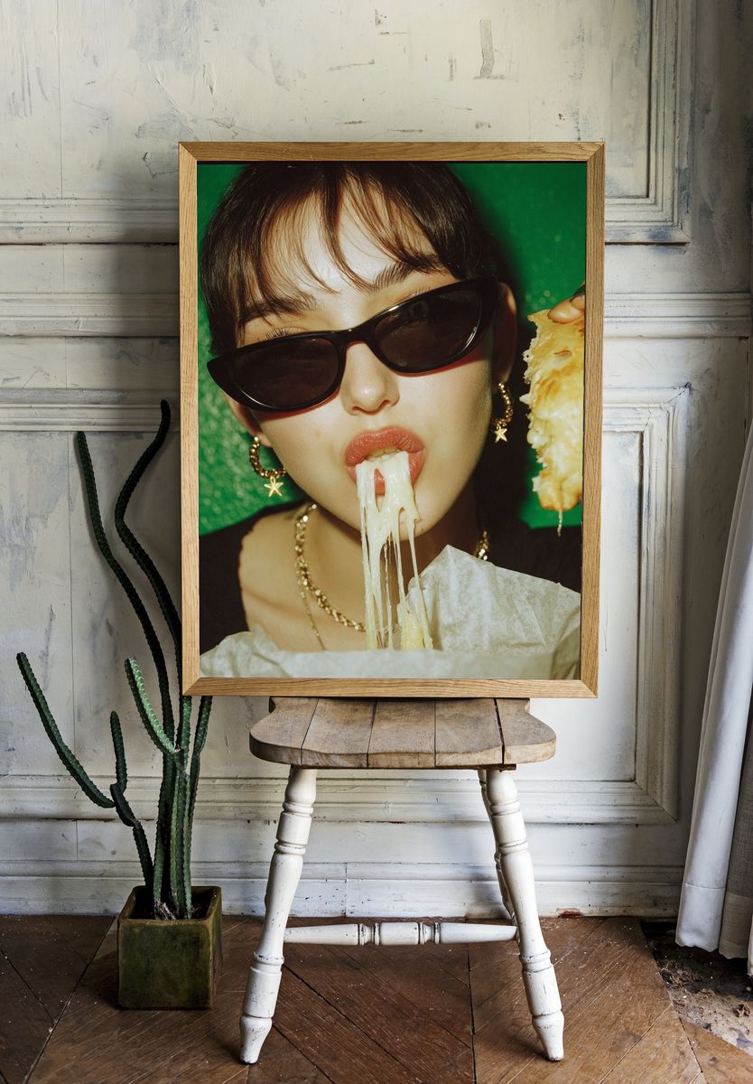 Cheesy Delight — Food Photography Print room preview