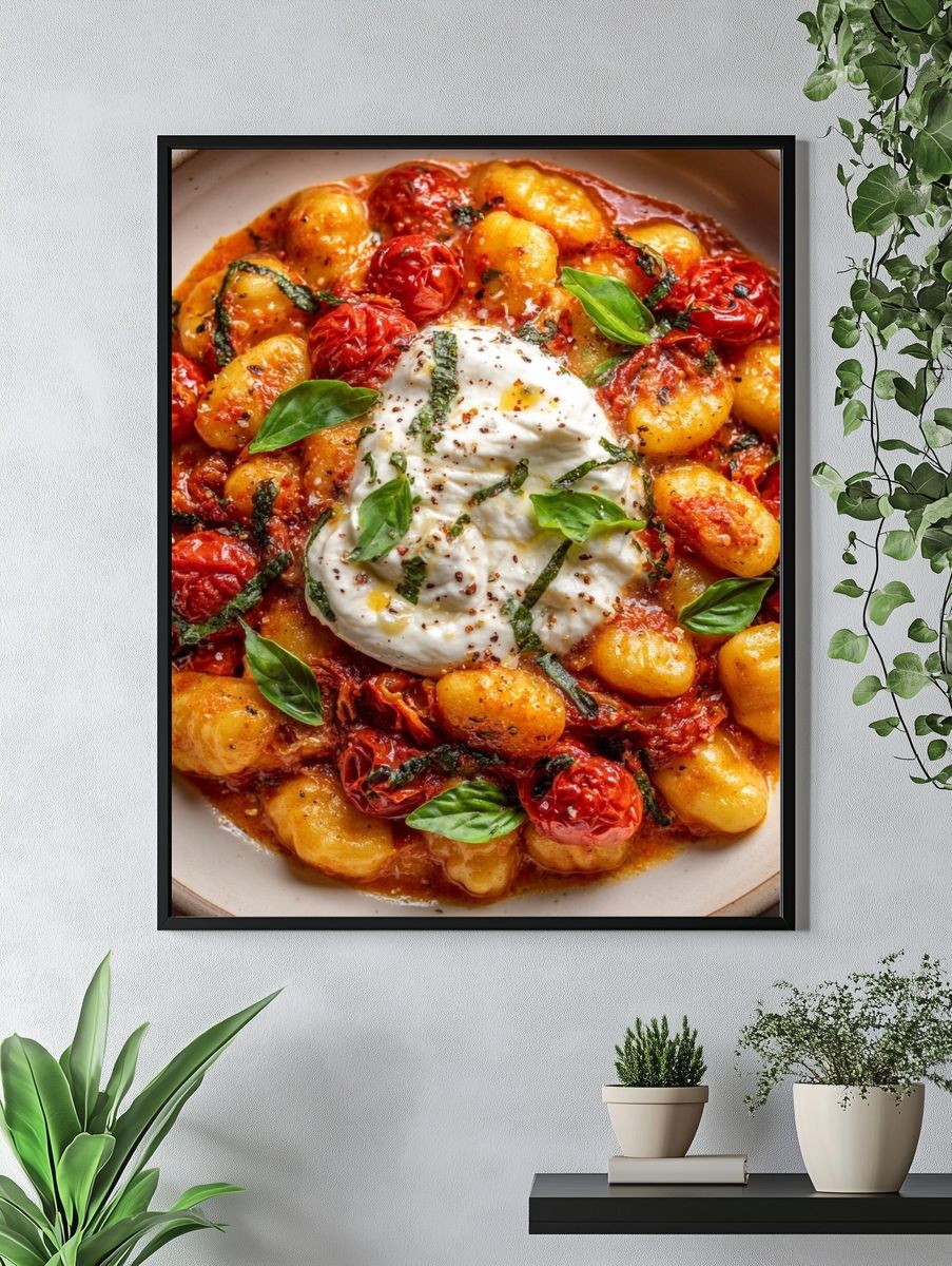 Gnocchi with Burrata — Food Print. — room view 4