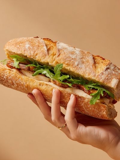 Gourmet Sandwich — Food Print. poster print