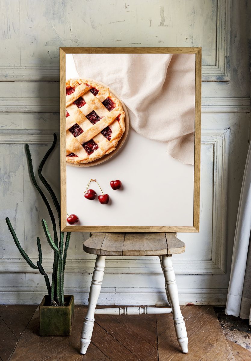 Cherry Pie — Food Print. room preview