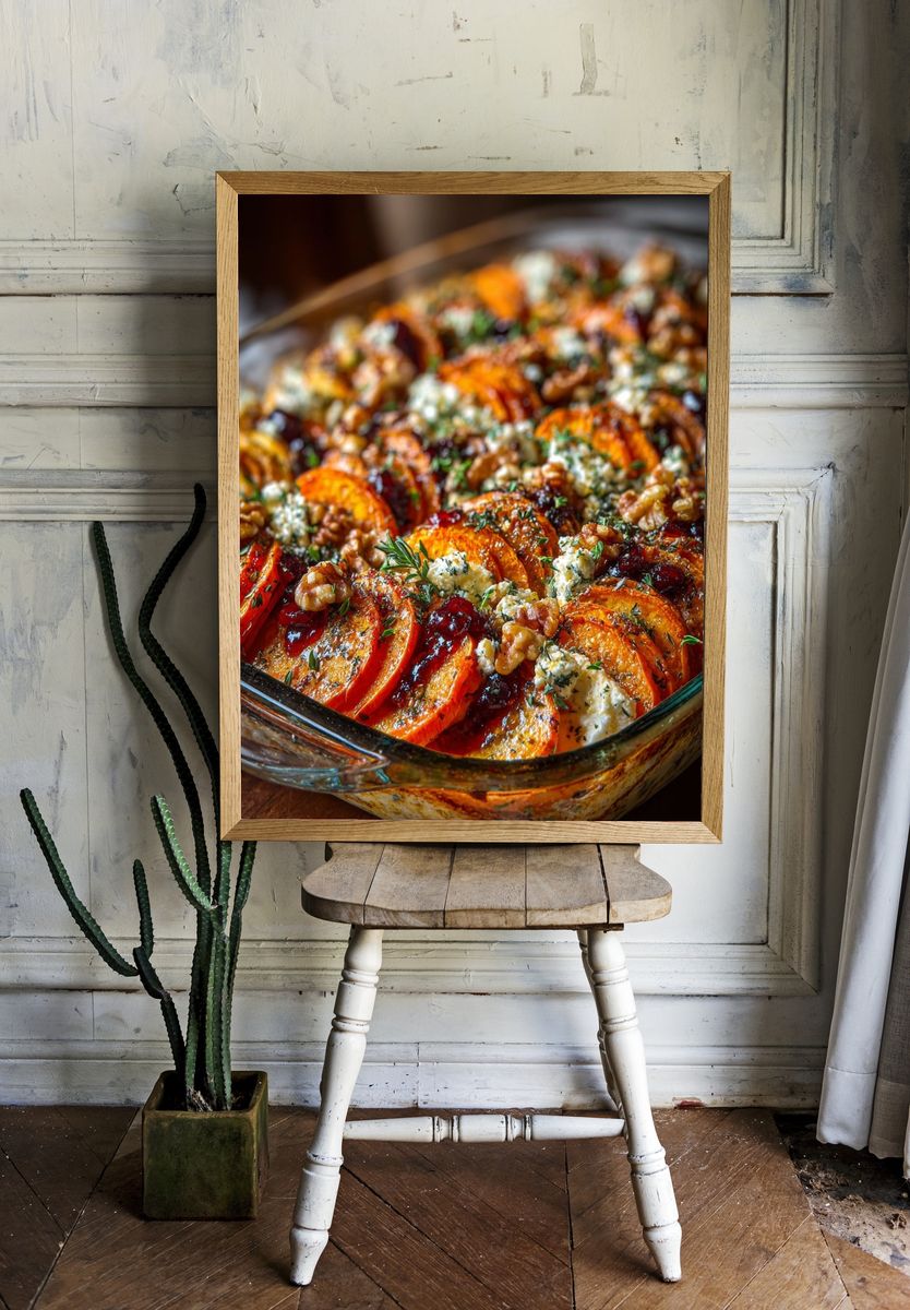 Sweet Potato Casserole — Food Print. — room view 1