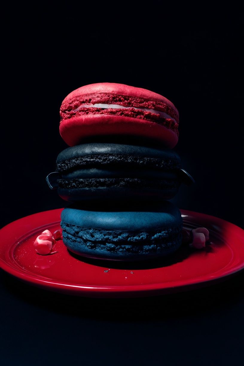 Colorful Macarons — Food Print. poster detail