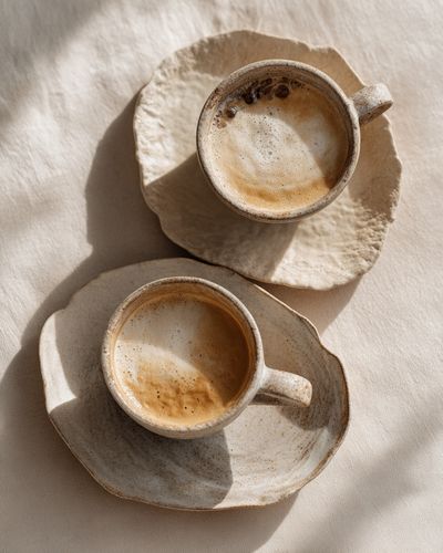 Coffee Cups — Food & Drink Print. poster print