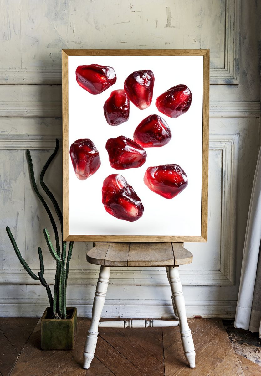Pomegranate Seeds — Food Print room preview