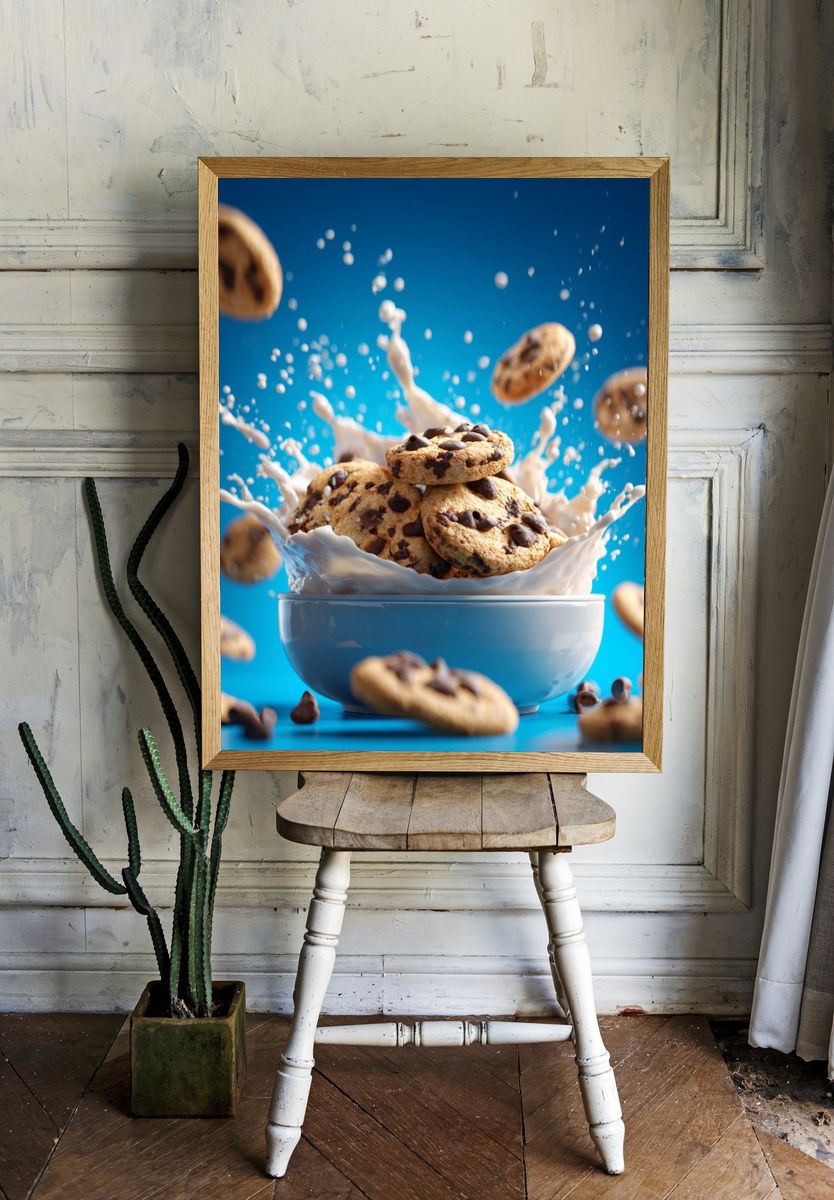 Chocolate Chip Cookies — Food Print. room preview