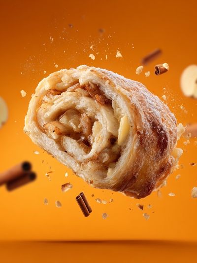 Apple Cinnamon Pastry Photography Poster. poster print