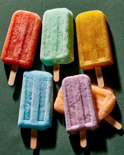 Pastel Popsicles Food-Drink Poster.