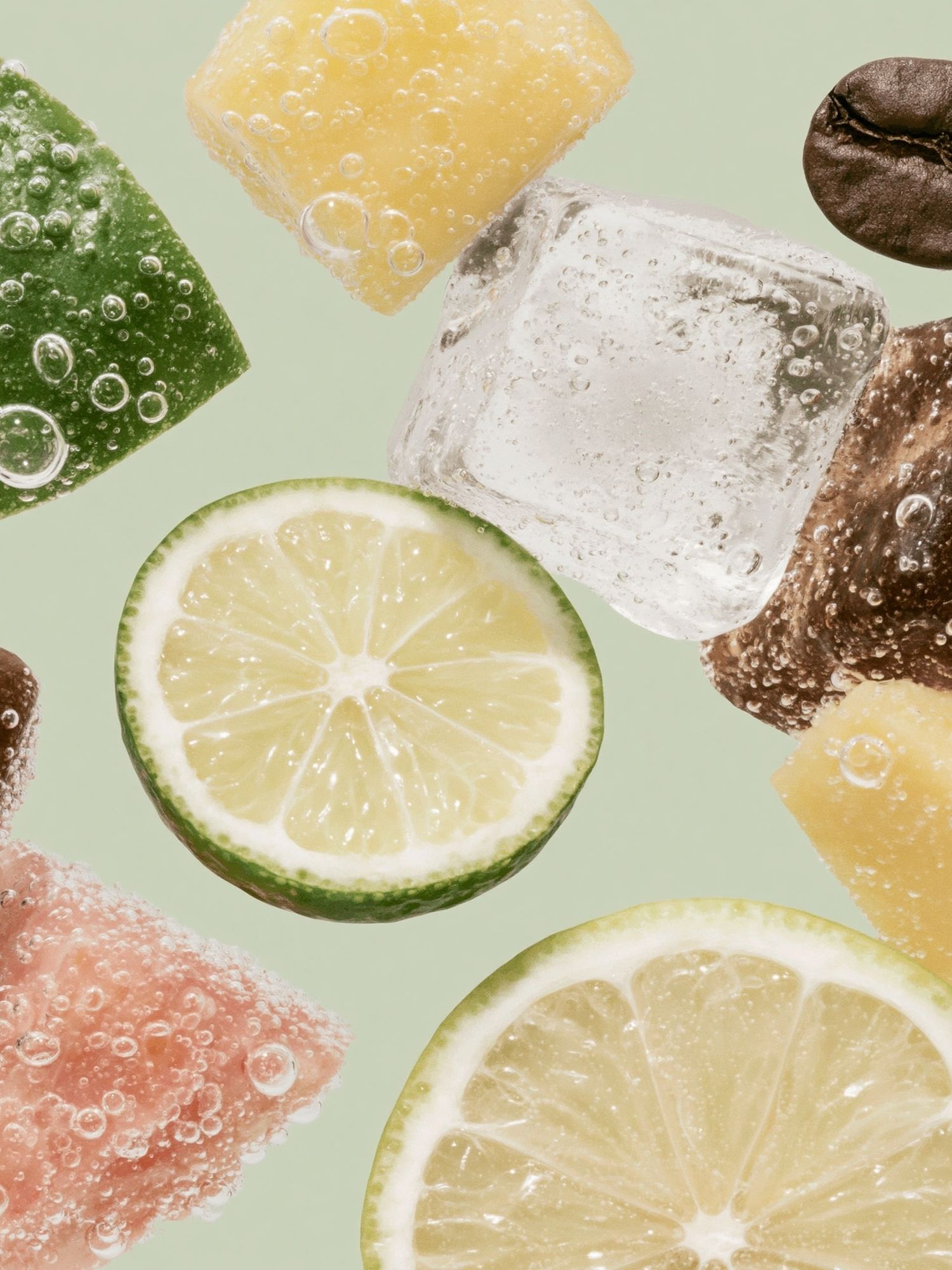 Floating Citrus Sweets Poster. poster detail