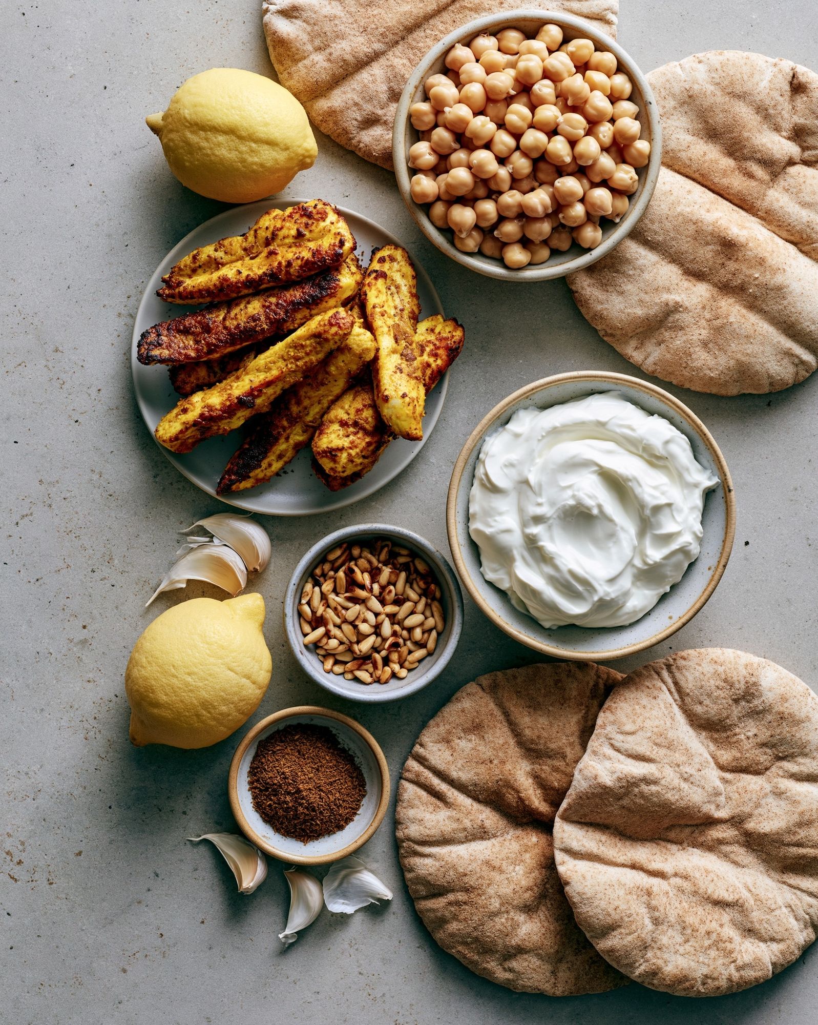 Mediterranean Mezze Still Life Print. poster detail
