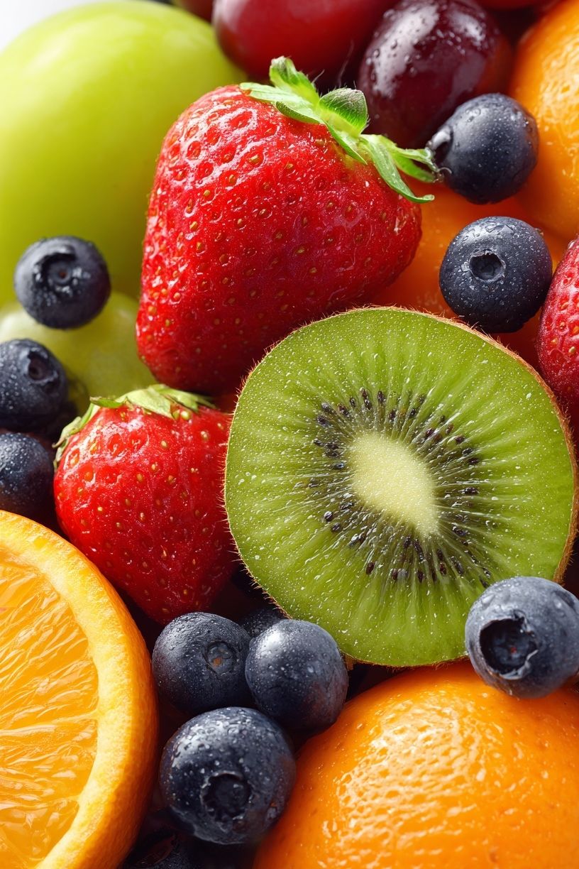Fresh Fruit Still Life Poster. poster detail