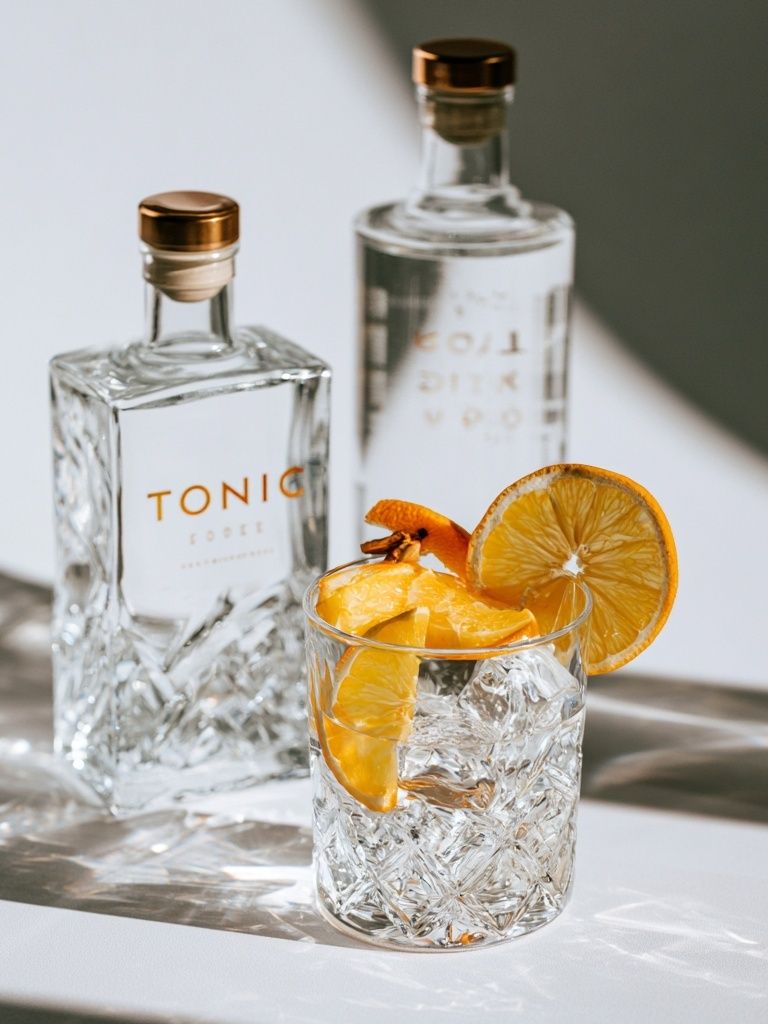 Gin Tonic Still Life Poster. poster detail
