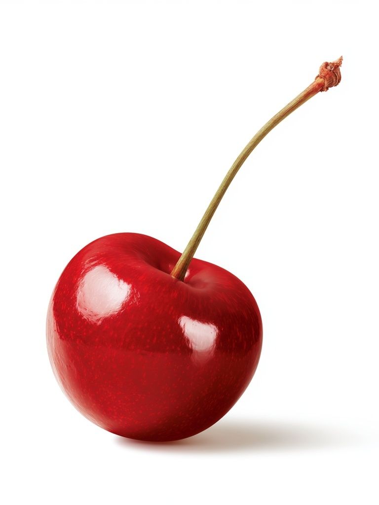 Glossy Cherry Photography Poster. poster detail