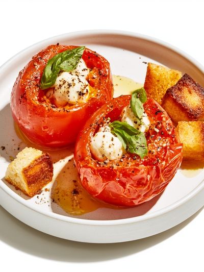 Roasted Tomato and Burrata Food Print.