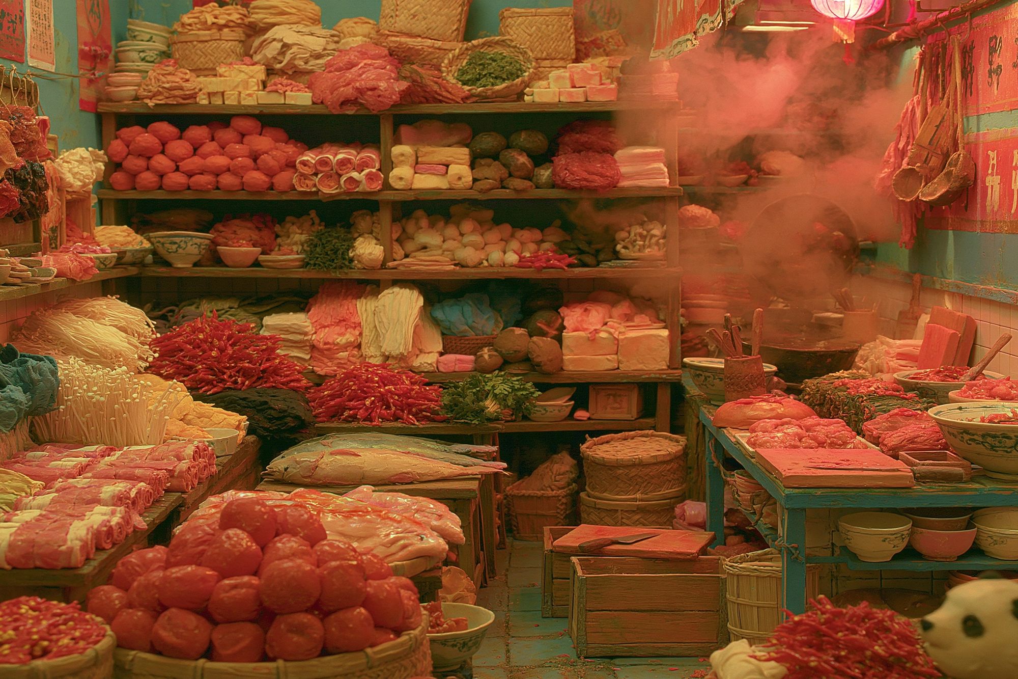 Spice Market Still Life Poster. poster detail