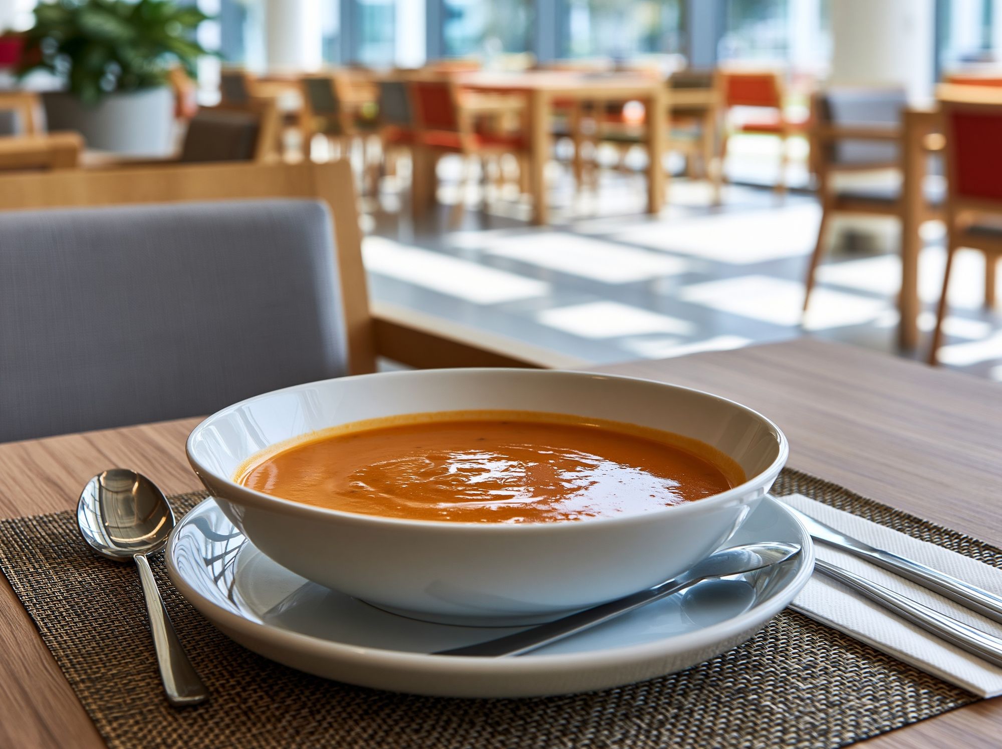 Tomato Soup Table Setting Print. poster detail