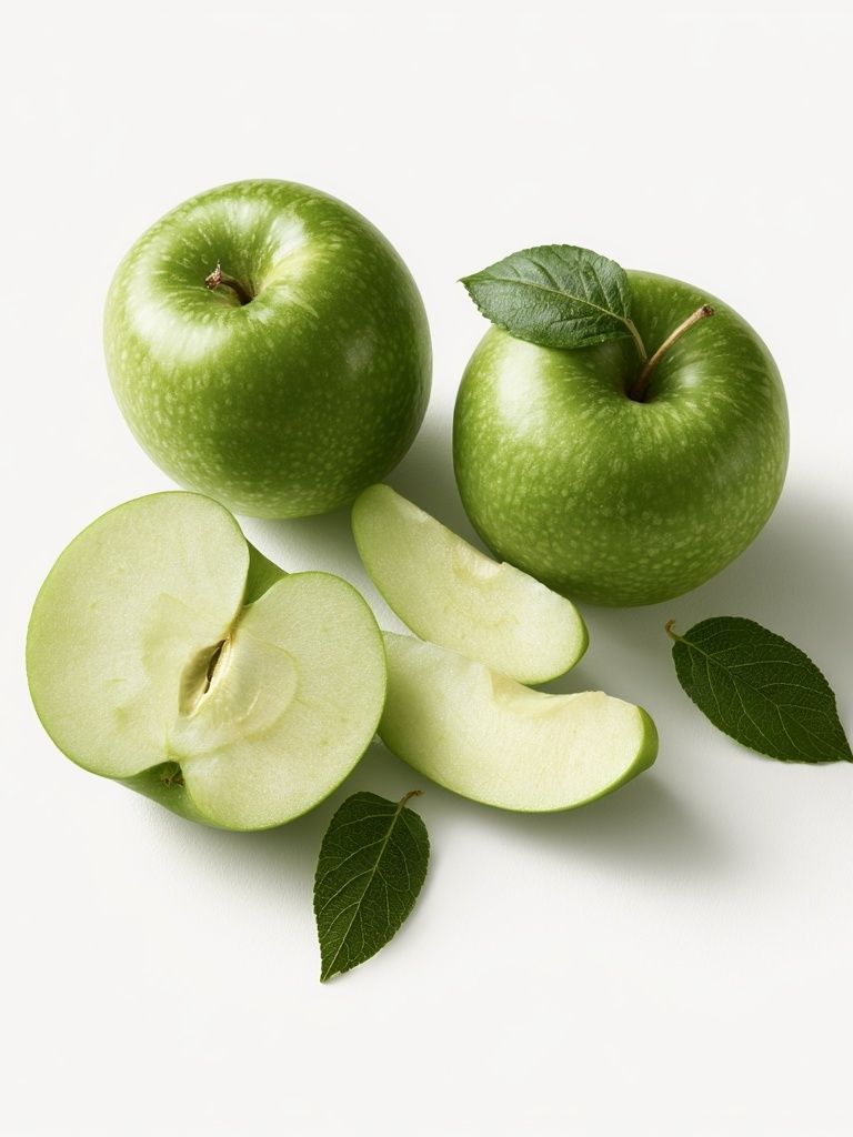 Green Apples Still Life Print. poster — food-drink art