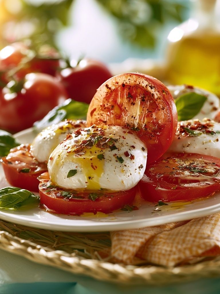 Caprese Salad Food-Drink Poster. poster — food-drink art