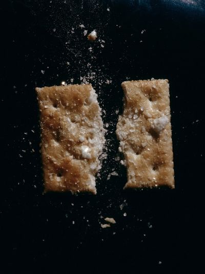 Cracked Cracker Still Life Poster. poster
