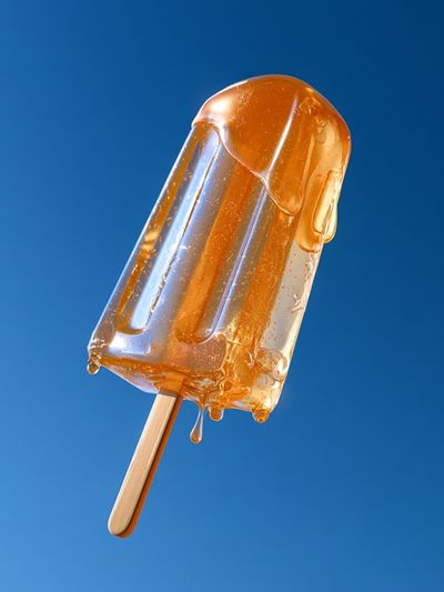 Melting Popsicle Photography Poster. poster