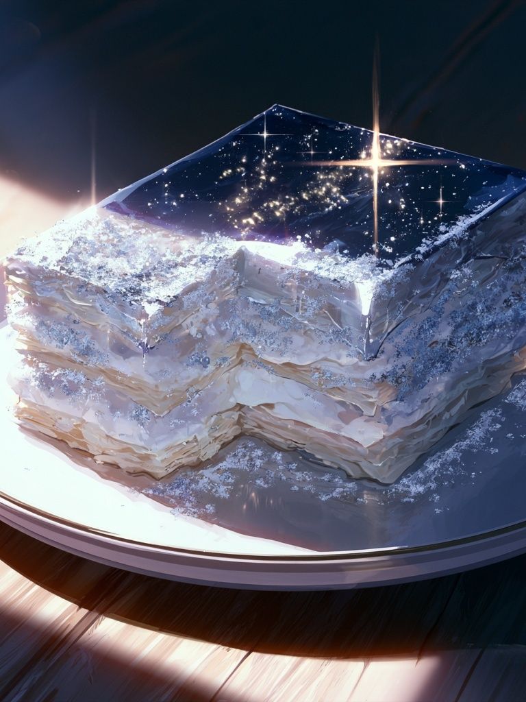 Cosmic Dessert Still Life Poster. poster — food-drink art