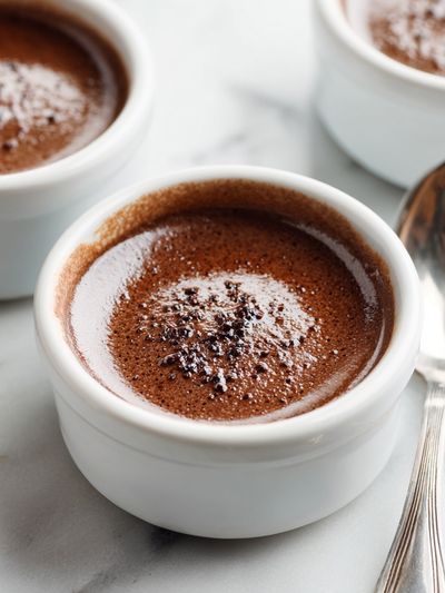 Chocolate Soufflé Dessert Photography Poster. poster print