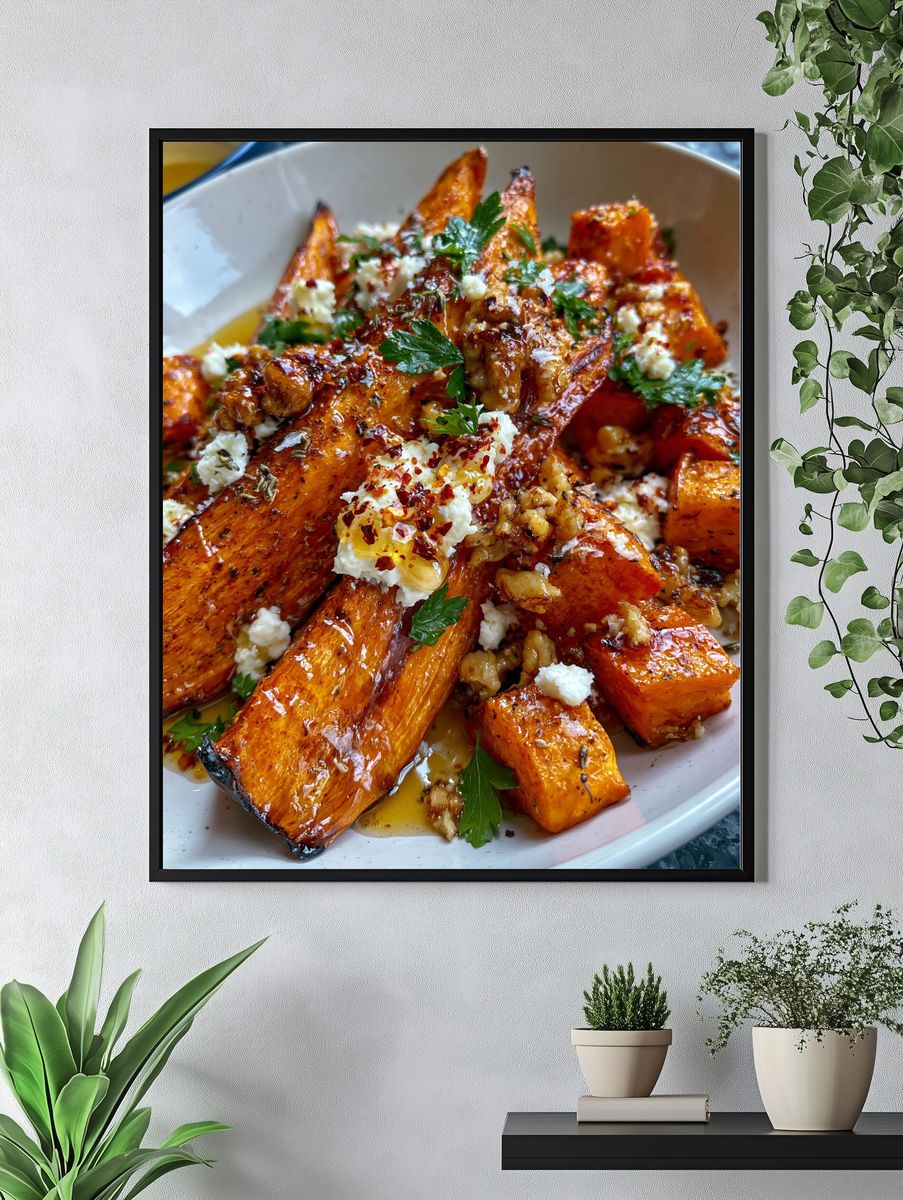 Roasted Sweet Potato Bowl Food Print. — room view 4