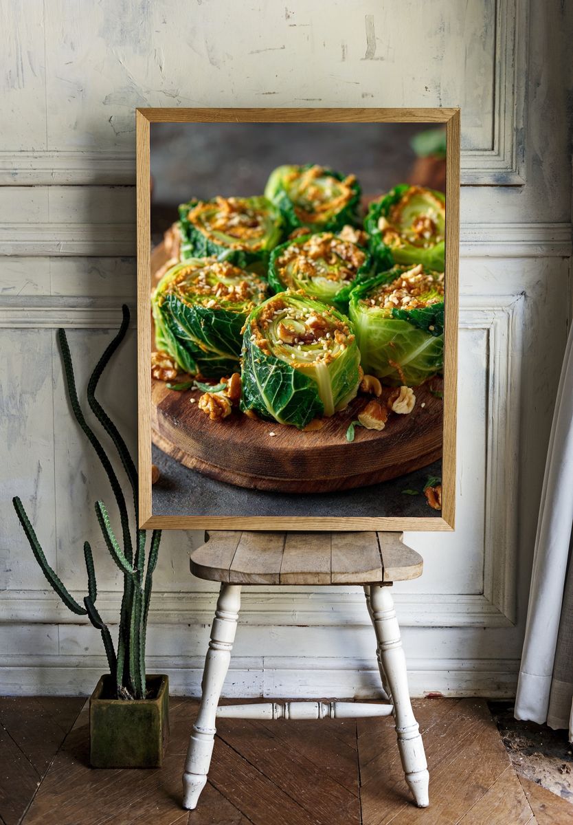 Stuffed Cabbage Rolls Food-Drink Poster. — room view 1