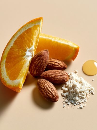 Orange and Almond Still Life Poster. poster print