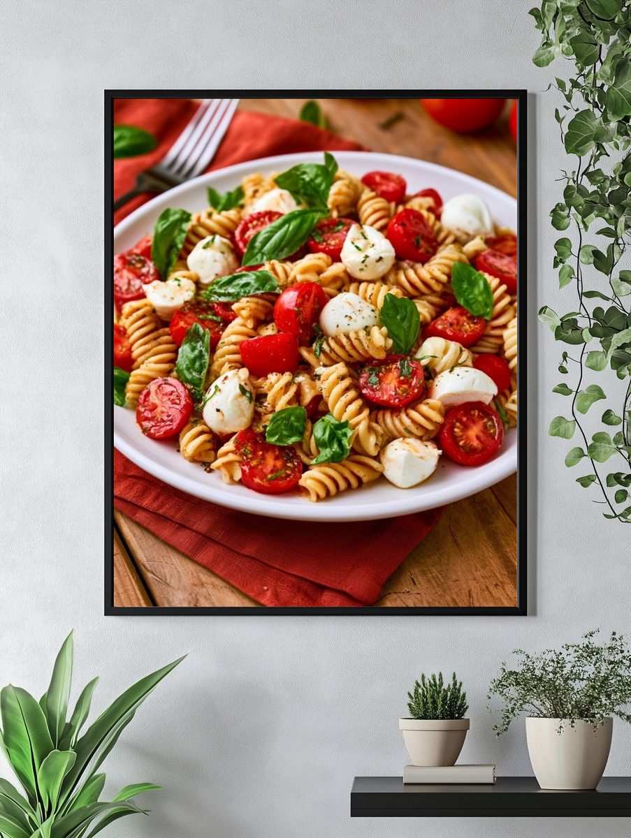 Caprese Pasta Salad Print. — room view 4