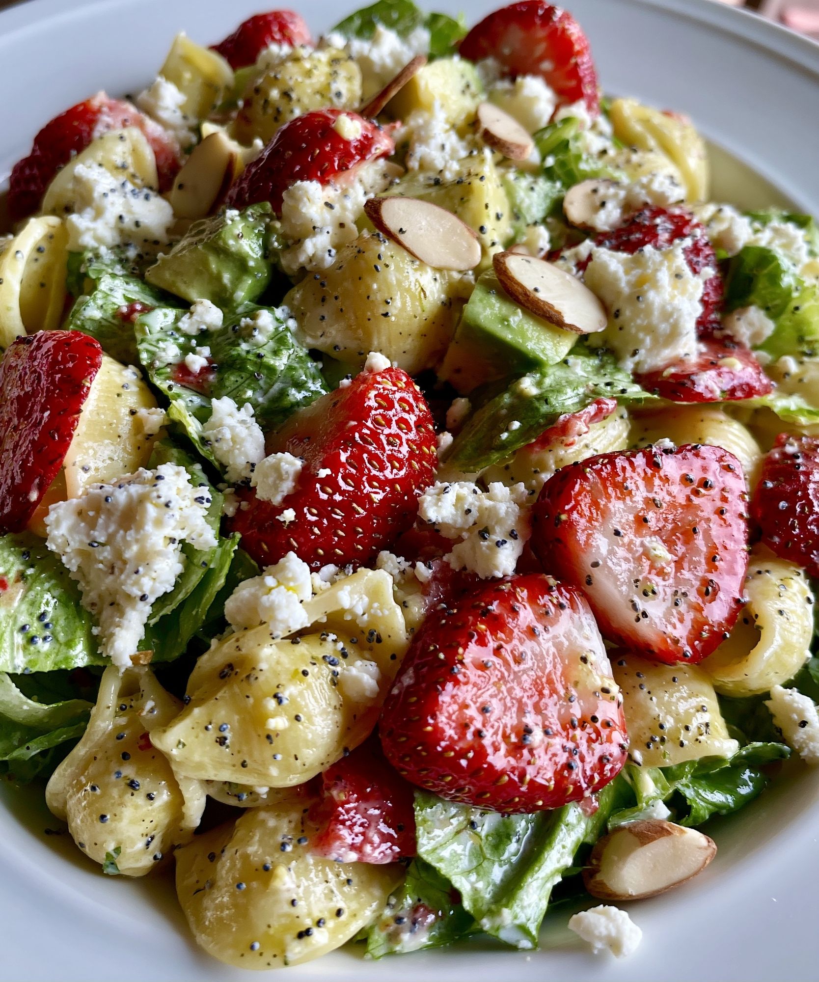 Strawberry Avocado Salad Print. poster detail
