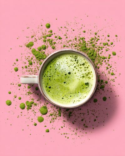 Matcha Latte Still Life Poster. poster print