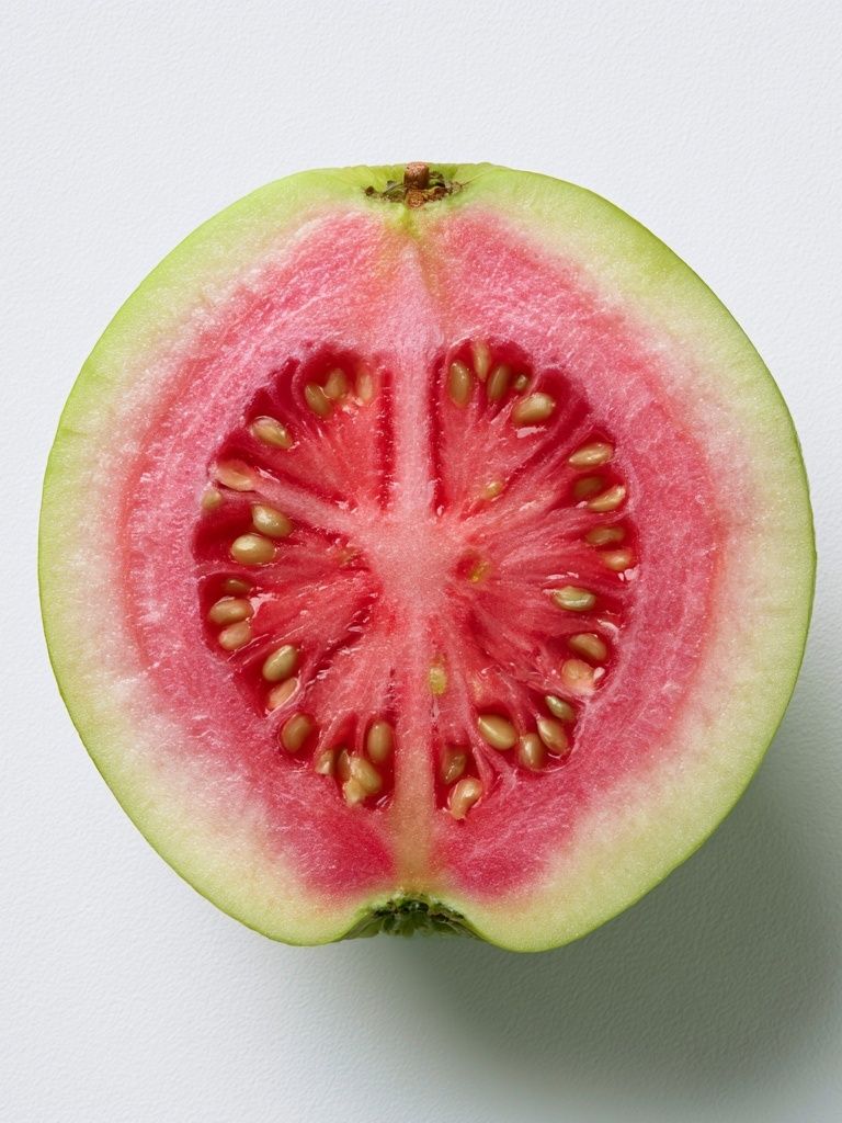 Pink Guava Still Life Print. poster — food-drink art