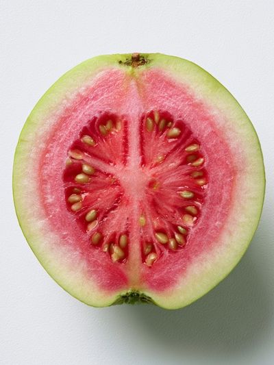 Pink Guava Still Life Print. poster