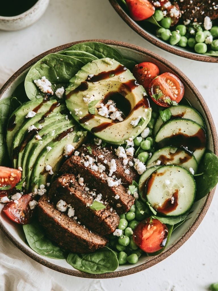 Avocado Salad Bowl Photography Poster. poster detail