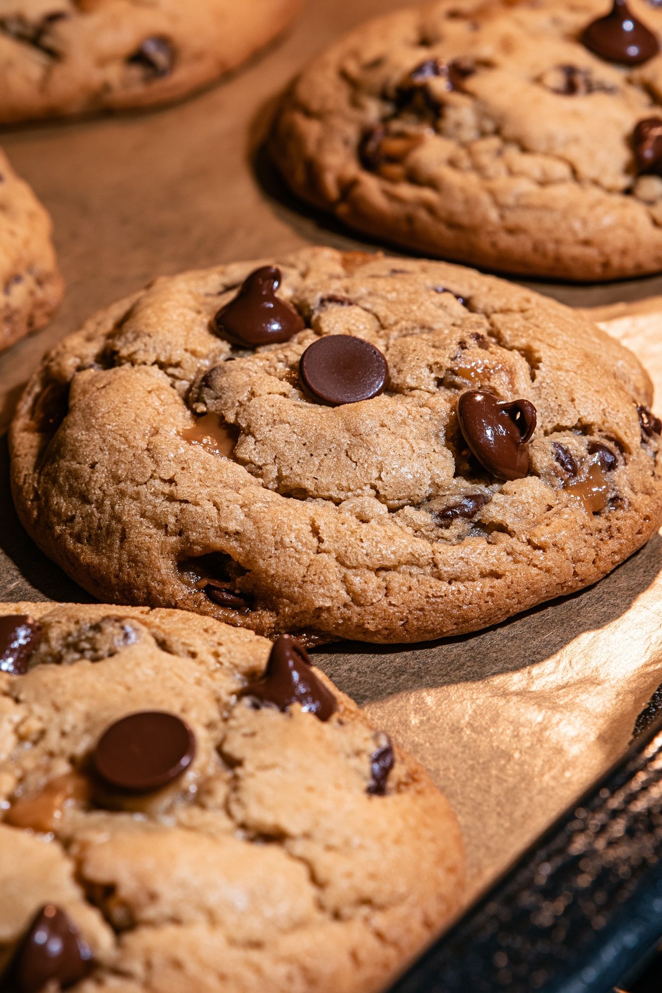 Chocolate Chip Cookies Photography Poster. poster detail