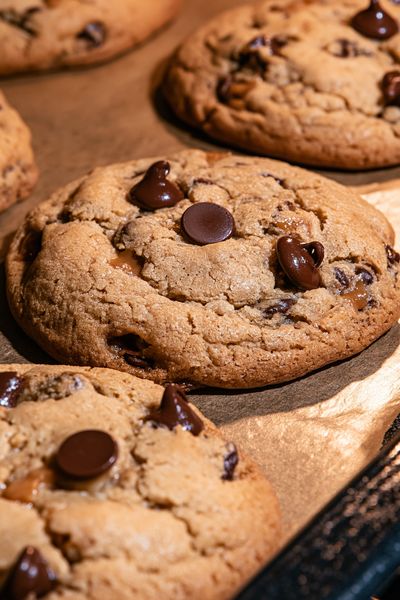 Chocolate Chip Cookies Photography Poster. poster