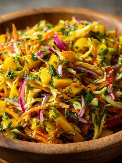 Mango Salad Food-Drink Poster. poster print