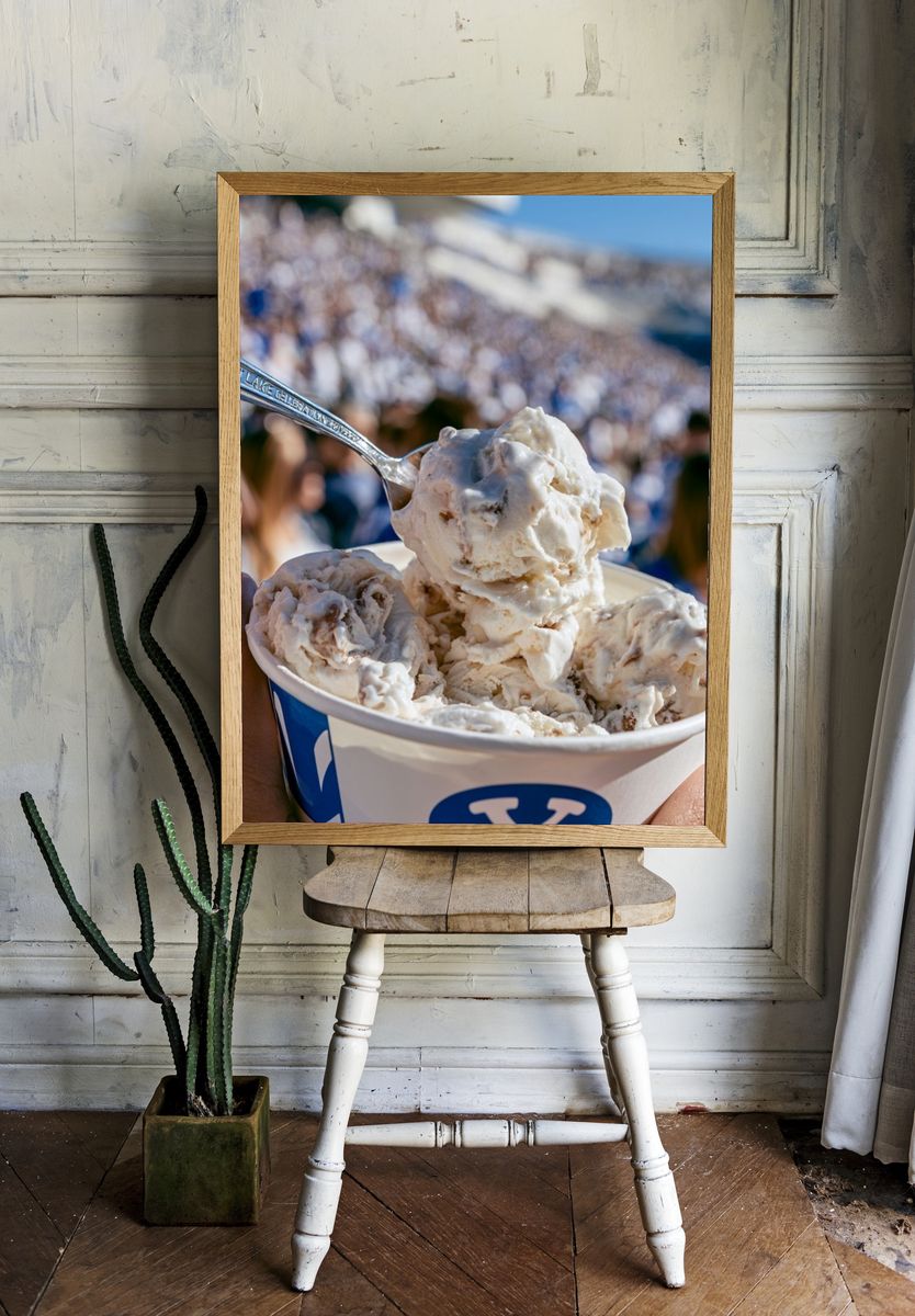 Ice Cream Cup Photography Poster. — room view 1