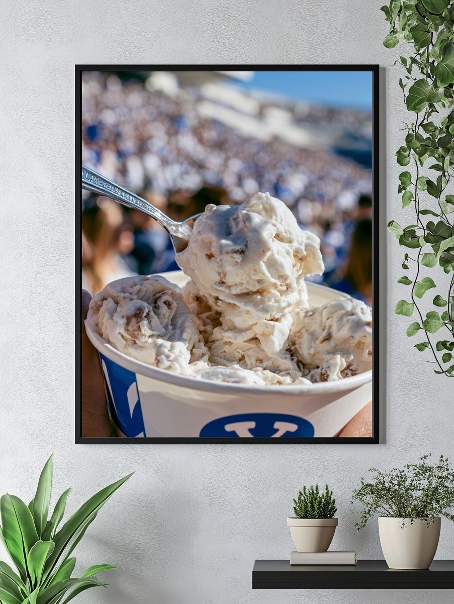 Ice Cream Cup Photography Poster. — room view 4