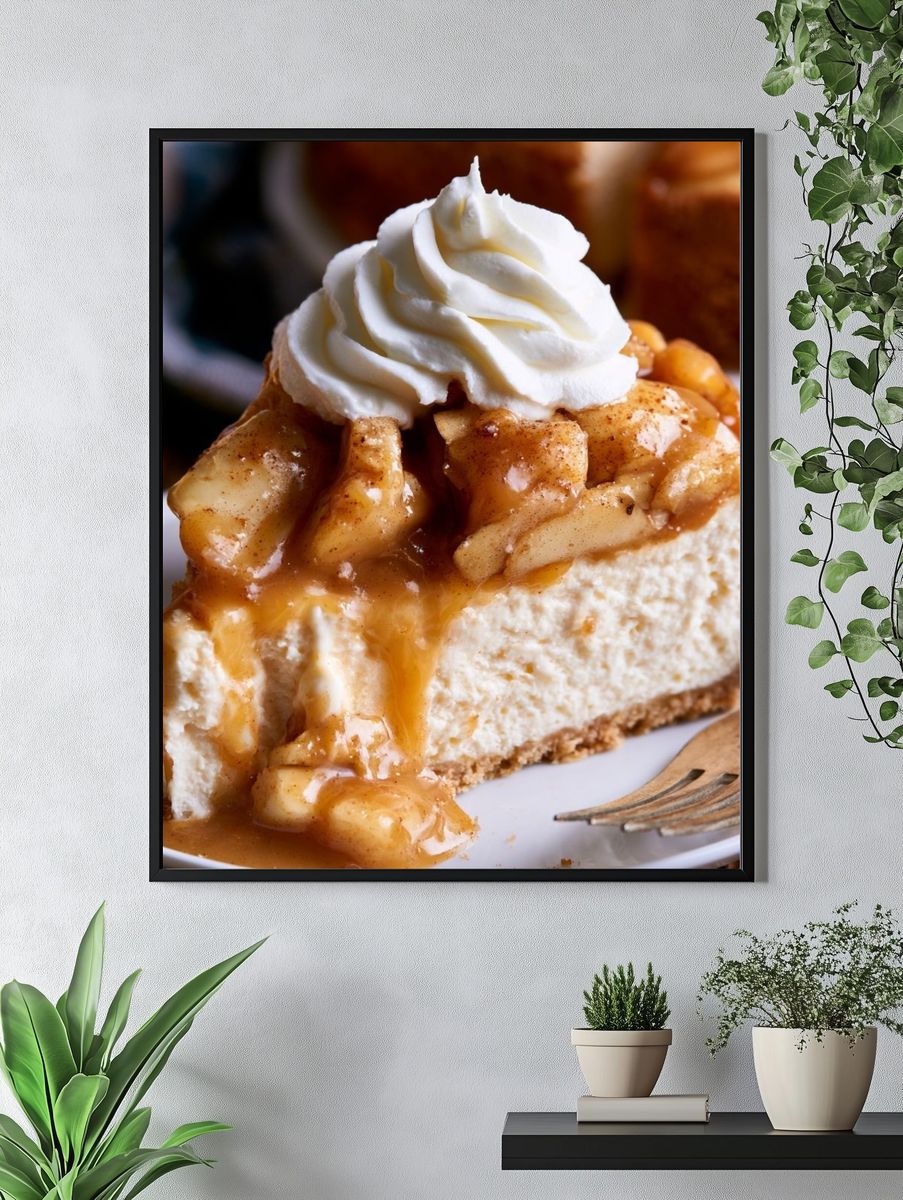 Caramel Apple Cheesecake Poster. — room view 4